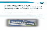 Understanding local community expectations and perceptions of … · 2018-03-15 · Perceptions of Risk TRUST AND ACCEPTANCE Quality of relationships Perceptions of Benefits Knowledge