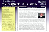 PEDIATRIC SHORTCUTS | Spring 2019 Short Cuts...1. Astri Avianti, MD (recently completed residency training in Indonesia; fellowship planned under Philipp Aldana, MD, at University