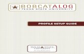 PROFILE SETUP GUIDE - Texas State Universitye5fd6749-cbe9... · System Functions - Profile Setup - E-Mail Preferences . STEP 5: Select Email from each function’s drop-down menu