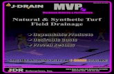Maximum Velocity & Perfomance - J-Drain › assets › pdfs › MVPathleticfield2016breakout.pdf1 % SLOPE 45° J•DRAIN MVP-6 or MVP-12 1 % SLOPE TO DISCHARGE ENDZONE 6 IN. SLOPE