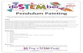 12. Pendulum Painting - Girlstartgirlstart.org › wp-content › uploads › 2017 › 12 › pendulum-painting.pdf• Scissors • Sharp pencil • String • Tape • Water How To: