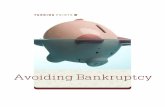 Avoiding Bankruptcyresourcecenter.cuna.org › download › 2781_turningpoint.pdf · Internet for calculating your income, living expenses, and debt payments; look for the Budget