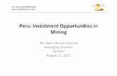 Peru: Investment Opportunities in Mining · samir@scope.pe “SCOPE” 20. 2022 2026 203.7 153.8 Real GDP, 2004-2016* (0% Variation) GDP 2004-2016* ... Panama Source: Forbes (December