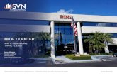 BB & T CENTER - LoopNet · 2017-09-08 · BB & T CENTER 4144 N. ARMENIA AVE TAMPA, FL 33607 John Milsaps Senior Advisor 813.597.6600 john.milsaps@svn.com SVN | Florida Commercial