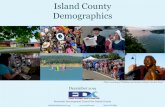 Island County Demographics€¦ · Demographics is the study of a population based on age, race, sex, and a host of other factors that play an integral role in any local economy.
