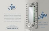 TM - Afina Corporation · Antique White (Plus) Frameless Bevel Antique Gold 1 2 3. Decorative Mirrors an eLeGant anD DeCOratiVe tOuCh M OD ern L u X e 1 2 3 ML-36-R ... sizes, shapes,
