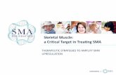SMA FOUNDATION Skeletal Muscle: PRESENTATION TEMPLATE … › ... › CureSMA-2017-presentation... · SMA FOUNDATION PRESENTATION TEMPLATE Skeletal Muscle: a Critical Target in Treating