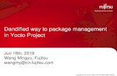 Dandified way to package management in Yocto …...Introduction of dnf-plugin-tui We redeveloped the DNF and Yocto to solve the issues mentioned above. We call it dnf-plugin-tui which