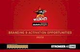 BRANDING & ACTIVATION OPPORTUNITIES€¦ · Wildcats e-news. Last season, the e-news was viewed by more than 245,000 Perth Wildcats members and fans. As the major sponsor of the e-news,