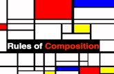 Rules of Composition Slideshow - IVY HAWN · Rule of Thirds is a very important compositional technique for making photos and artwork more interesting to look at by placing the area