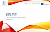 SELFIE · SELFIE Career Planning for Dynamic Economies, A Breakdown… Career Planning for Dynamic Economies– SELFIE Project N°: 2014-1-IE01-KA200-000364