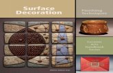 Surface Decoration Techniques - Ceramic Arts Network · Rolling Stamps 19 William Shinn Sprigs from Nature 23 Judi Munn Anne Fløche: Inspired by Terra Sigillata 27 Lise Lotte Nielsen