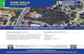 FOR SALE - LoopNet · 2018-12-12 · Coldwell Banker Real Estate LLC, dba Coldwell Banker Commercial Affiliates fully supports the principles of the Equal Opportunity ... ideally