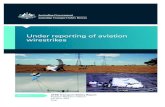 Under reporting of aviation wirestrikesUnder reporting of aviation . wirestrikes . Research Aviation Research Report. AR-2011-004 ... Australian Capital Territory 2601 . Telephone: