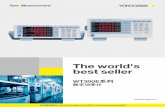 The world's best seller - Yokogawa Electric · 2020-04-13 · wt300e系列是横河第5 代紧凑型数字功率计的 增强版。作为全球最畅销的数字功率计，它们