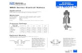 W68 Series Control Valves · DS-1207 Effective 10/02 5:121:4 Waukesha Cherry-Burrell W Series Control Valves ISO 9001 CERTIFIED Body Configurations (1 of 2) W68 W68R TS TD T (Cv 1.75,