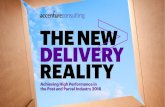 THE NEW DELIVERY REALITY - Accenture€¦ · In a healthy growth market like eCommerce shipping, yield should be increasing and creating pricing opportunities. Instead, revenue per