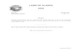 LAWS OF ALASKA 2020 · 2020-03-17 · 17 Alaska Police Standards Council 80,000 80,000 18 The amount appropriated by this appropriation includes the unexpended and unobligated 19