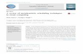 A review of metaheuristic scheduling techniques in cloud ... · Therefore scheduling is considered as a central theme in cloud computing systems. In general, the problem of mapping