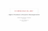 Agile Product Lifecycle Management · Agile Product Lifecycle Management SDK Developer Guide January 2010 v9.3.0.2 Part No. E15928-02
