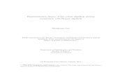 University of Ottawa · Representation theory of Lie colour algebras and its connection with Brauer algebras Mengyuan Cao Thesis submitted to the Faculty of Graduate and Postdoctoral
