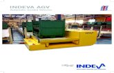 INDEVA AGV - yesMachinery · The INDEVA AGV shown below is complete with power driven rollers for uploading large containers from the conveyor line that carries material between the