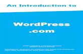 WordPress - :: Dileep's Webdileepsweb.weebly.com › ... › 6 › ...wordpress.com-v002.pdf · WordPress has two options: WordPress.com and WordPress.org. WordPress.com offers a