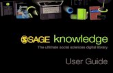 The ultimate social sciences digital library · SAGE Knowledge contains information suited to all levels of researchers, from undergraduate students starting their first research