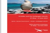 Ecuador and the Galápagos Islands 27 May – 8 June 2019 › documents › ... · of condor that inhabit the area. Return to Papallacta and spend the rest of the day at leisure enjoying