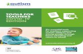 TOOLS FOR TEACHERS COVID-19 EDITION › wp-content › uploads … · The AET has designed a wide range of practical tools to support teachers to work effectively with autistic pupils.
