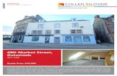 48D Market Street, Galashiels · Number 48d is situated above the dog groomers and is accessed via a secure door to the rear. Fixtures and Fittings: The sale shall include all carpets