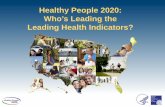 Who’s Leading the Leading Health Indicators? …...Social Determinants – Leading Health Indicators Students who graduate with a regular diploma 4 years after starting 9 th grade