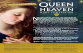 Queen of Heaven •Mary’s significant role after her earthly ... › QOHResources › QOH-Flyer 1.pdf• Why Jesus gives us Mary as our own mother, why he crowned her Queen of Heaven,