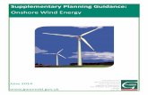 Onshore Wind Energy · 2019-05-15 · Supplementary Planning Guidance – Onshore Wind Energy Page 5 2.0 Background 2.1 It is now widely accepted that the burning of fossil fuels,