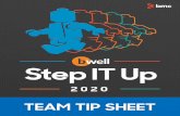 2020 Step-IT-Up Team Challenge - BMC Software...2020 Step-IT-Up Team Challenge The month of May features one of the biggest kits (challenges) of bWell Builds — the Step-IT-Up Team