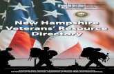 New Hampshire Veteransâ€™ Resource Directory ... New Hampshire Veteransâ€™ Resource Directory Created