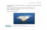 Investigation of November 12, 2016 Fire with Multiple ......1 Executive Summary On November 12, 2016, three Wood Group Operators contracted by LLOG Exploration Offshore, L.L.C. (LLOG)