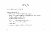 B3 5dohi/java-2007-b/java-0507/B3_5.pdf1 B3_5 import java.util.ArrayList; public class B3_5{public static void main(String[] args){ArrayList diceBox = new ArrayList();