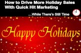 The Holidays Can Make Or - Attorney Lead Generation and Attorney Local Search Marketing › wp-content › uploads › pdf › ... · 2019-06-26 · A mix of quick hit marketing wins: