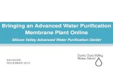 Bringing an Advanced Water Purification Membrane Plant Online · Monitoring, Lessons and Moving Forward Silicon Valley Advanced Water Purification Center . County’s Water Resources
