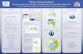 What is Crime Analysis? › liberalarts › sites › rit.edu... · • Intelligence Analysis • Finding links, associations, and relationships between people, places, property,