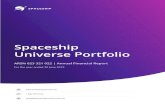 Spaceship Universe Portfolio › documents › Spaceship-Univer… · Universe Portfolio ARSN 623 321 022 10 Note 1: Scheme Information These financial statements cover Spaceship
