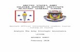 F103AS (FS) · Web viewAnalyze the Army’s Force Management Model by identifying all nine areas Analyze Force Readiness by identifying the Army’s Strategic Readiness Goals Lead