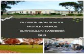 GLOSSOP HIGH SCHOOL MIDDLE CAMPUS CURRICULUM · Choice Subject 1 1 Semester Unit Choice Subject 2 1 Semester Unit Year 9 Curriculum Pattern Subject Descriptors You can find content