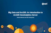 Big Data and ArcGIS: An Introduction to ArcGIS GeoAnalytics Server · 2017-03-16 · GeoAnalytics Server and Your Data •Use your GIS data-Works with layers already in your Web GIS•Use