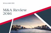 M&A Review 2016...M&A REVIEW 2016 Key Trends in Irish M&A D down 51% from €8.6bn to €4.2bn 2015 €8.6bn 2016 €4.2bn 40% I MA F A I RI 13% 3% from 125 to 129 deals 5 S M&A Deal