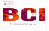 BLACK COLLEGE INSTITUTE SUMMER PROGRAM3:10 PM - 4:00 PM College Student Panel 4:00 PM - 5:00 PM Group time TUESDAY - JUNE 23 1:00 PM - 1:15 PM Welcome and fun fact about Virginia Tech