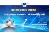 HORIZON 2020 - Education.gouv.fr...funding under Horizon 2020 Fewer, more flexible, funding instruments 2. Simpler reimbursement: 1 project = 1 funding rate 100% of the total eligible