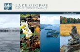 2014 Annual Report - Lake George€¦ · Little Slide Acres of Land: 53 Feet of Shoreline: 297 Miles of Trails: n/a 2 7 Terzian Woodlot Acres of Land: 132 Miles of Trails: 1.5 15.