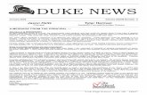 DUKE NEWS - York Public Schools | York Public Schools · 2020-01-03 · Sam Heitz, Alycia Gage and ... To apply, students must submit scholarship application packets which consist